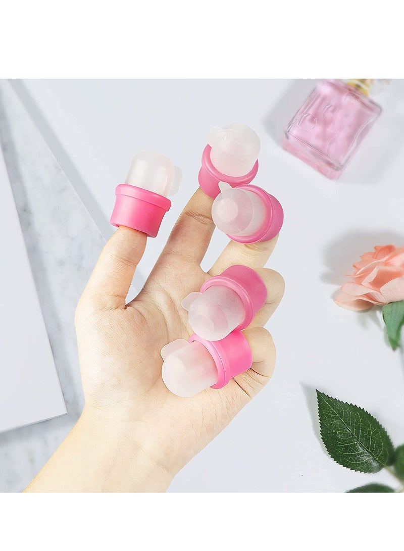 【Guality】These nail polish remover clips are made of high-quality plastic, durable, not easy to corrode and damage, and can be reused. They are the perfect companion for nail polish removal. - Image 4