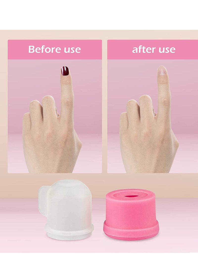 【Guality】These nail polish remover clips are made of high-quality plastic, durable, not easy to corrode and damage, and can be reused. They are the perfect companion for nail polish removal. - Image 5