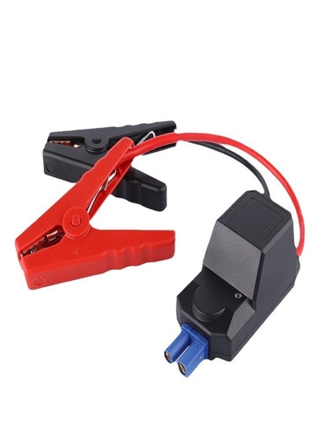 Generic Smart Jumper Clamp Automotive Jump Starter Booster Clamp Cables Replacement Alligator Clamp for 12V Portable Car Jump Starter 