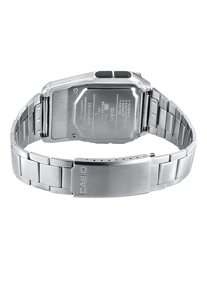 CASIO Men Data Bank Digital Watch DBC-32D - 50 mm - Silver - Image 2