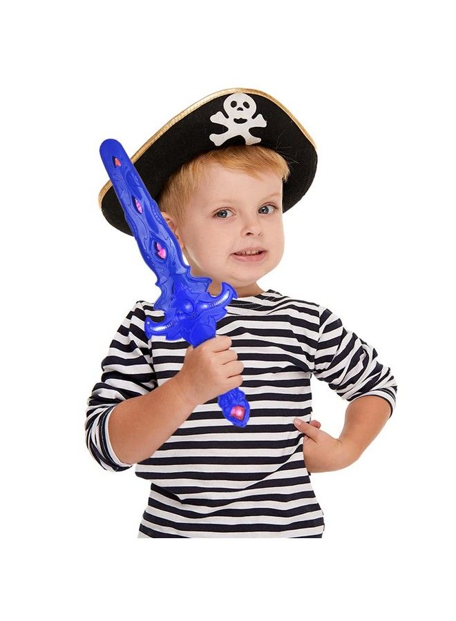 ArtCreativity Light Up Toy Swords With Sounds Led Toy Sword Set With Removable Covers Plastic Toy Swords Warrior Halloween Costume Accessories Light Up Halloween Toys Halloween Gifts For Kids - Image 5