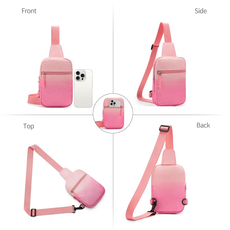 cotmcor Christmas Gifts for 8 9 10 11 12 Year Old Teens Girls Kids Grandkids, Fanny Pack Crossbody Bag Small Sling Belt Bags Purse, Birthday Valentines Day Teen Girl Gifts Trendy Stuff - Image 3