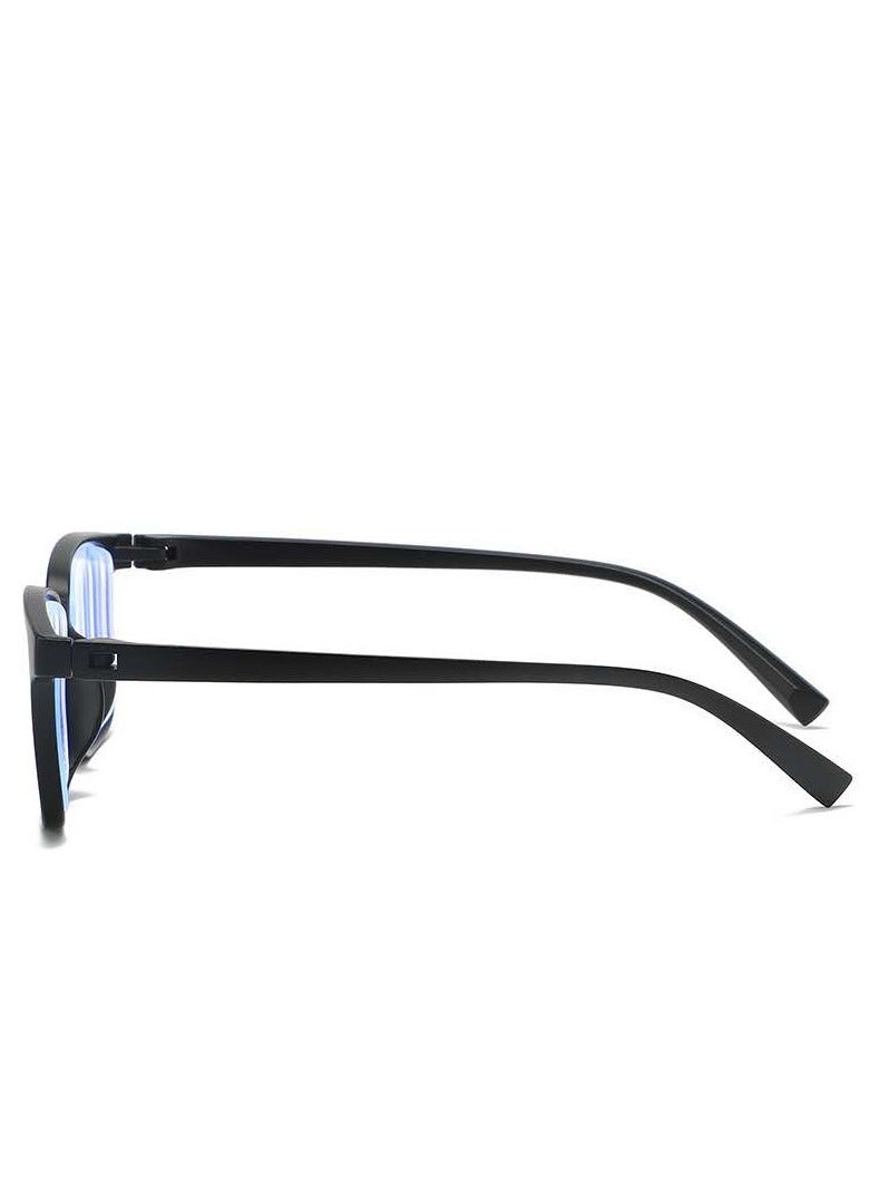 بعدسات بدرجة 250.نظارة طبية من الراتنج بدون معدن وبدون براغي، خفيفة ومتينة، مناسبة للأماكن الخاصة التي تتطلب اجتياز الفحص الأمني مثل المطارات والمدارس والمستشفيات والمعارض - Image 5