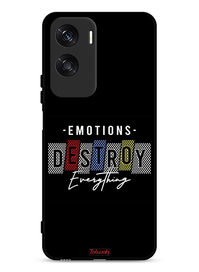 Tolwak Honor X50i 5G Protective Case Cover Emotions Destroy Everything - Image 1