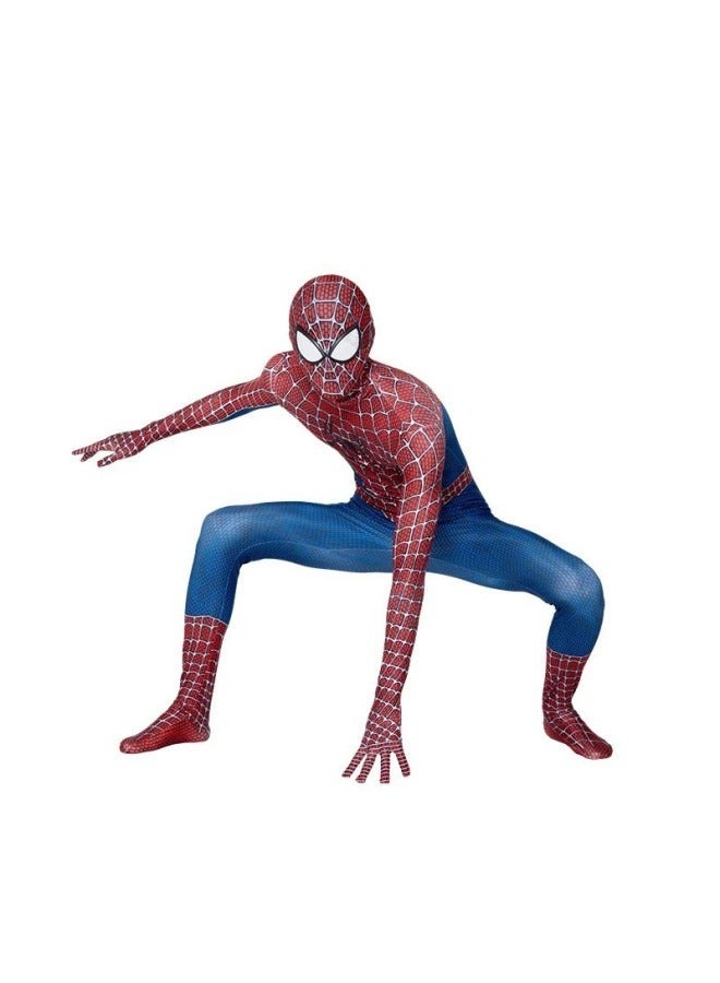 Hero Expedition Spider-Man Children's suit jumpsuit cos suit all-inclusive battle suit performance costume male - Image 1
