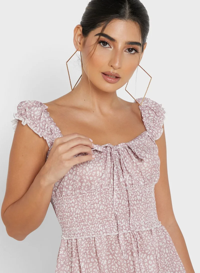 Ginger Tiered Sweetheart Dress