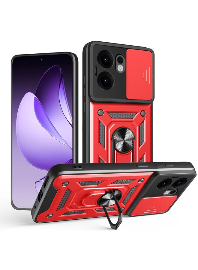 S-TOP Case For OPPO Reno13 F 4G / 5G Sliding Camera Cover Design TPU Hybrid PC Phone Case - Image 1