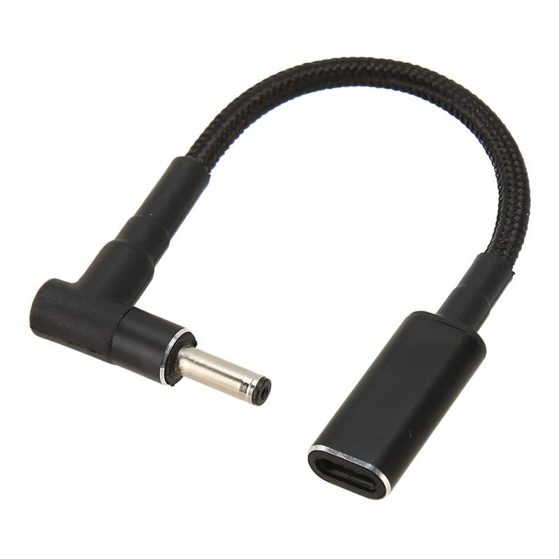 USB C إلى محول DC 4.0x1.35mm طرف رفيع كابل محول شحن لابتوب بقوة 100W PD - Image 4