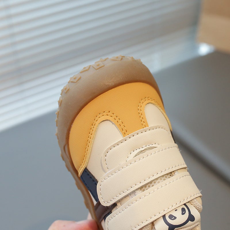 Girls'' Fashion Sneakers 2026 Wholesale Kids'' Soft-Soled Velcro Casual Shoes Baby Running Shoes - Image 5