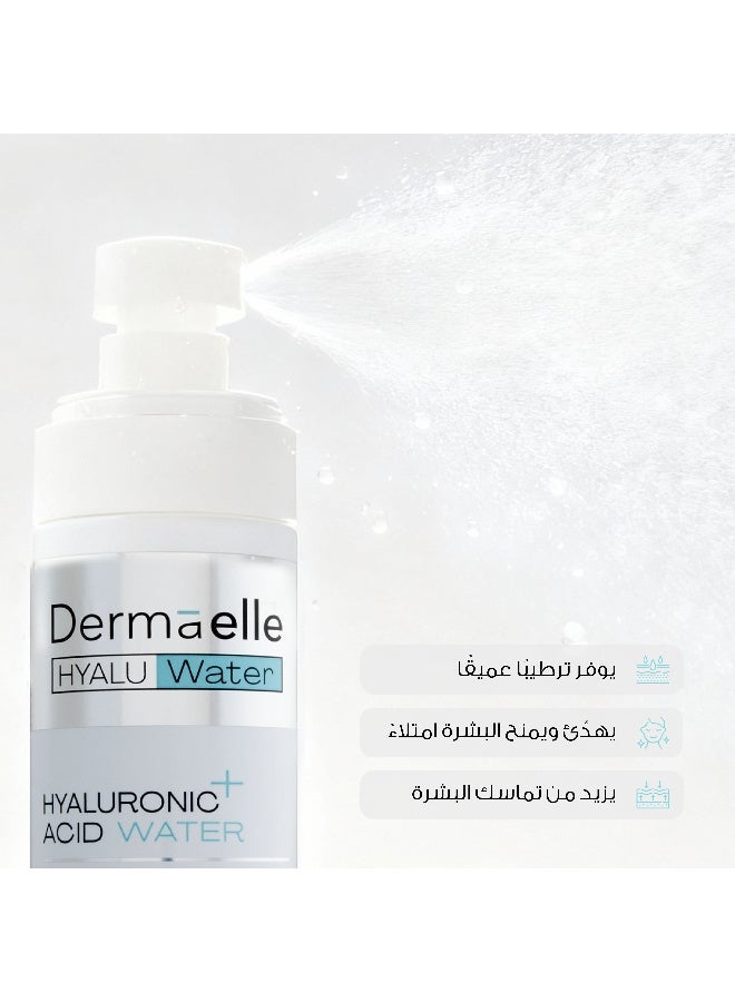 Dermaelle HyaluWater Hyaluronic Acid Water 200ml - Image 2