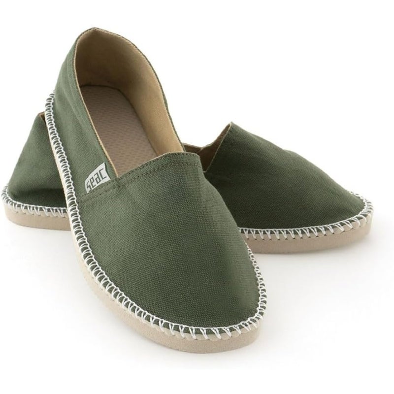 Malaga Unisex Canvas Espadrilles Shoes for Men and Women Lightweight Summer Footwear Breathable Cotton Canvas Classic Rope Sole Casual Indoor Outdoor Wear - Image 1
