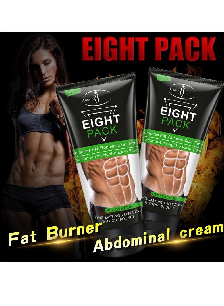 AICHUN Eight Pack Fat Burner Abdominal Cream for Belly Fat Burner,Slimming Waist, Belly and Slimming Cream - Image 2