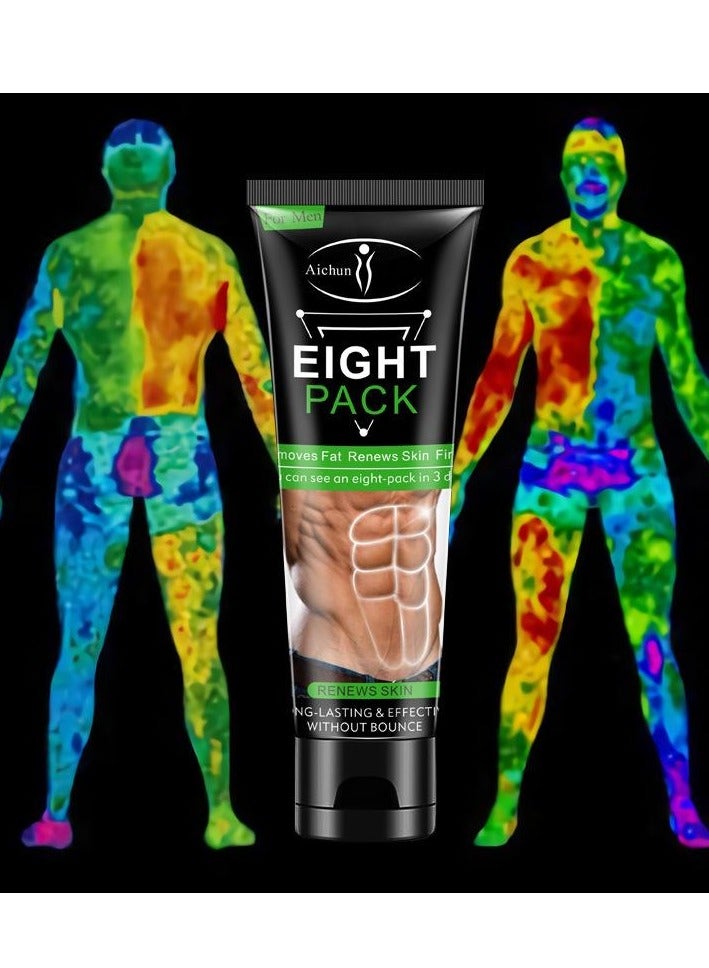 AICHUN Eight Pack Fat Burner Abdominal Cream for Belly Fat Burner,Slimming Waist, Belly and Slimming Cream - Image 4