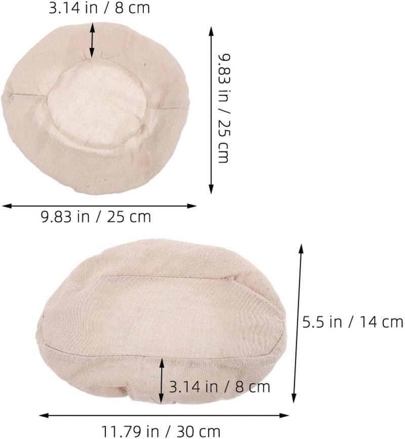Flexible sizing options 6pcs Bread Basket Cloth Liners for Proofing Dough, Reusable Cotton Baking Basket Covers, round 25x8cm Oval 30x14x8cm Set, Kitchen Baking Supplies for Artisan Bread Making Stackable design Coast & inland available Main road full logistics cover Narrow & wide space compatible Carefully selected material UV resistant Stain resistant Cost saving design picks Transit damage prevent build Upgraded classic design Multi-category warehouse equip Spec compliant trusted quality General compatible design Foldable Daily universal pick Ready varied options Newly stocked local goods Cost effective fine quality Protective coating Workday cycle fulfillment Shop & home all-space compatible Global sizing options All user group compatible Temp fluctuation resistant crafted quality - Image 2