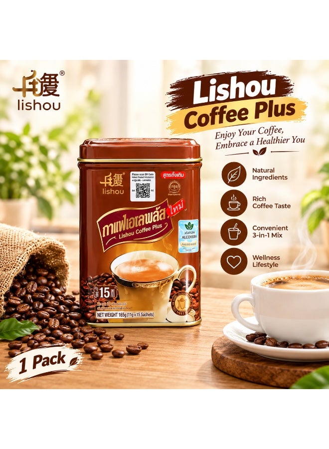 Original Lishou Herbal Coffee – 15 Sachets
