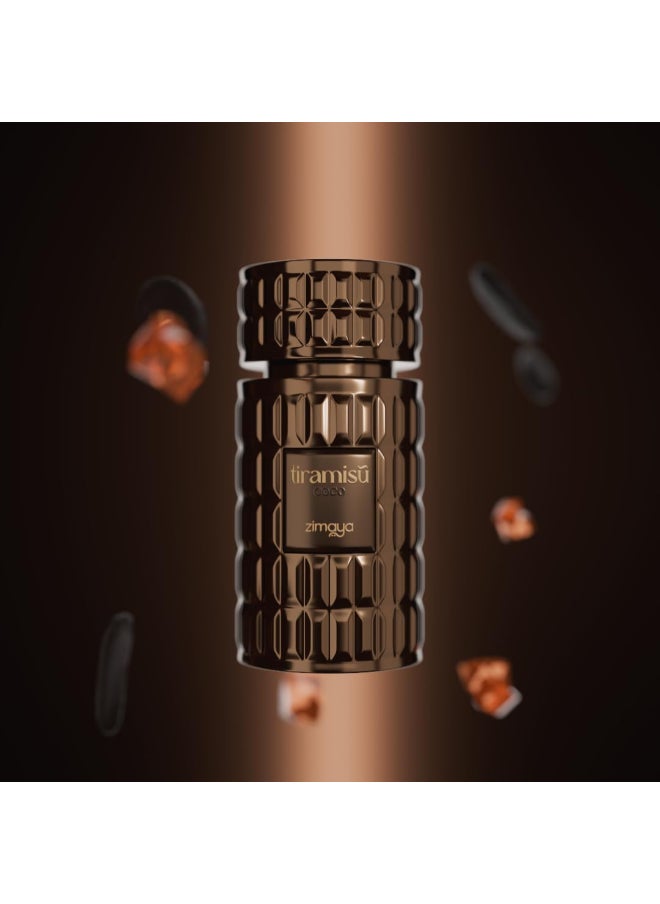zimaya - Tiramisu Coco Unisex Eau De Parfum, 100ML - Image 1