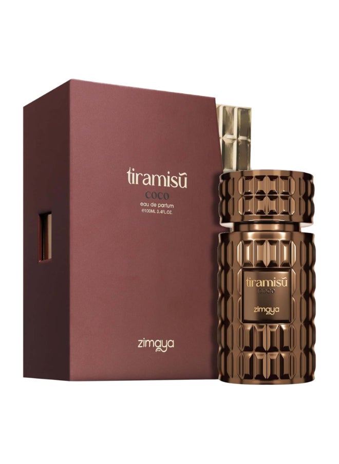zimaya - Tiramisu Coco Unisex Eau De Parfum, 100ML - Image 1