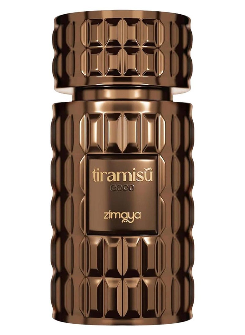 zimaya Tiramisu Coco Unisex Eau De Parfum, 100ML - Image 1