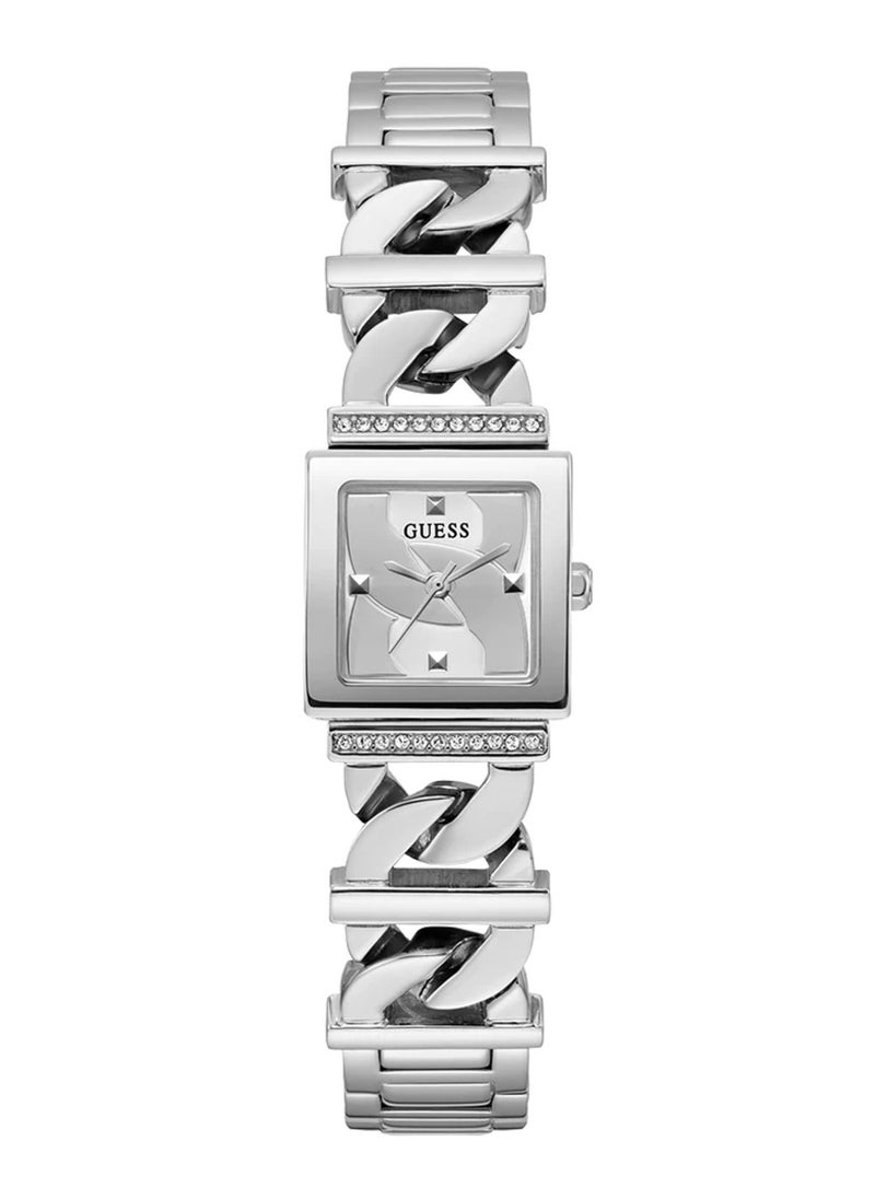GUESS Women Analog Quartz Silver Stainless Steel Watch GW0603L1  - Image 1