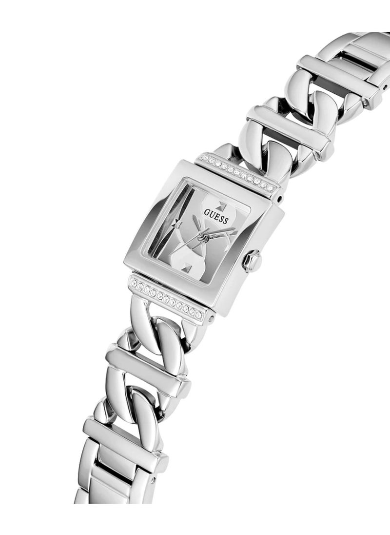 GUESS Women Analog Quartz Silver Stainless Steel Watch GW0603L1  - Image 2