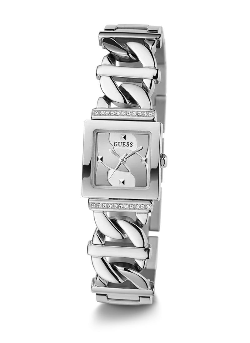 GUESS Women Analog Quartz Silver Stainless Steel Watch GW0603L1  - Image 5