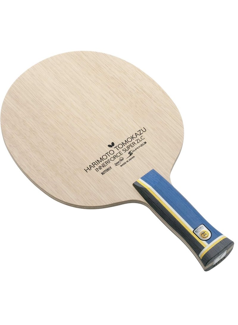 Butterfly Harimoto Innerforce Super ZLC Table tennis Blade Professional Butterfly Table Tennis Blade AN Anatomic) Handle Styles Made in Japan 4906901200845 - Image 1