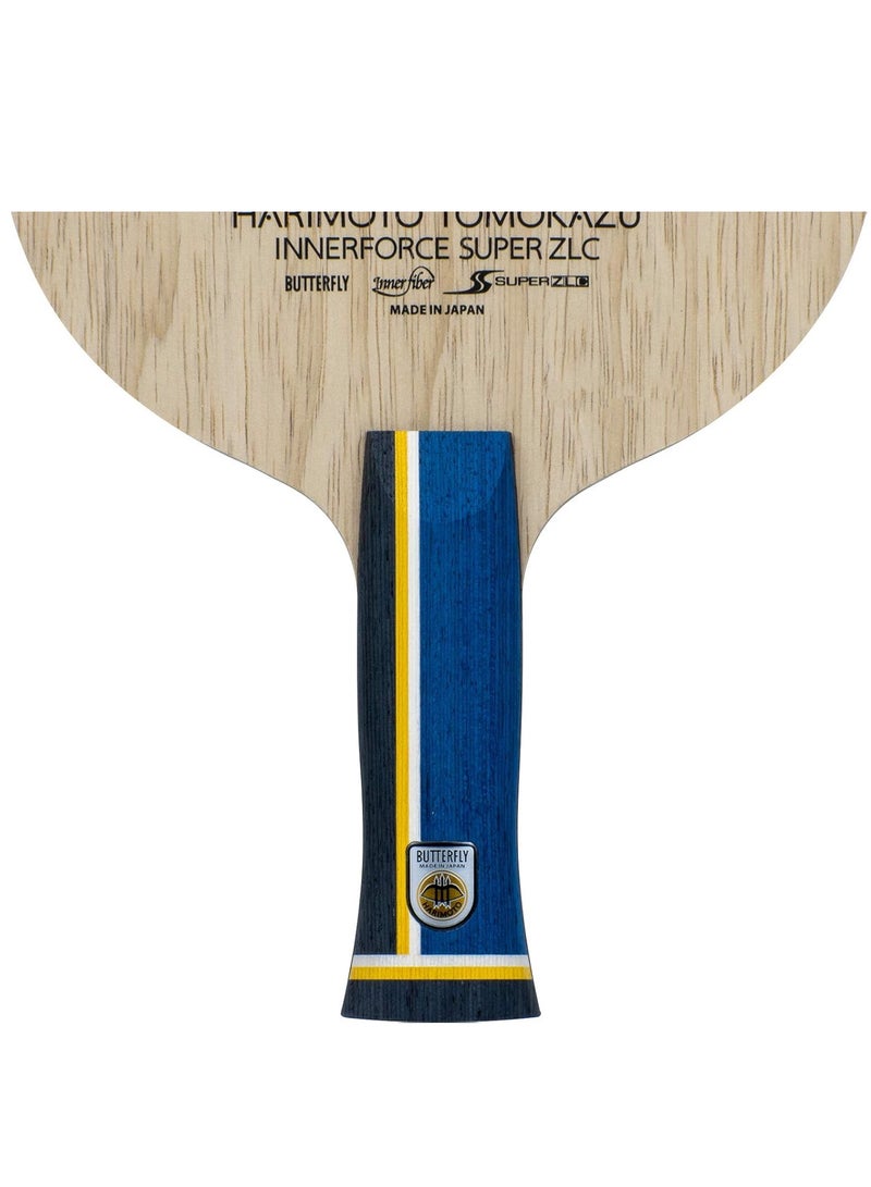 Butterfly Harimoto Innerforce Super ZLC Table tennis Blade Professional Butterfly Table Tennis Blade AN Anatomic) Handle Styles Made in Japan 4906901200845 - Image 4