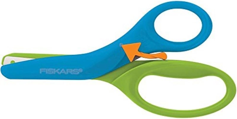 Fiskars Training Scissors for Kids 3 with Easy Grip  Toddler Safety Scissors for School or Crafting  Back to School Supplies Color may Vary - Image 1