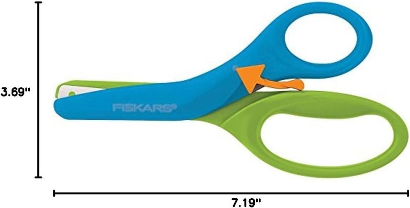Fiskars Training Scissors for Kids 3 with Easy Grip  Toddler Safety Scissors for School or Crafting  Back to School Supplies Color may Vary - Image 2