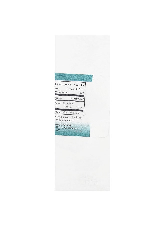 Nutricology Nutricology, Liquid Molybdenum, 1 fl oz (30 mL)  - Image 2