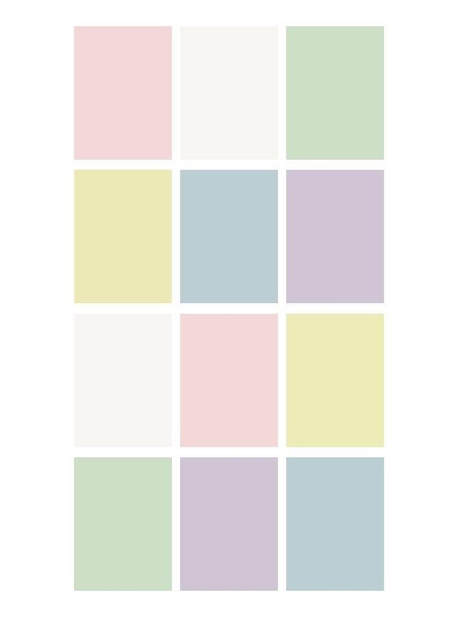 Flipside Products 3" x 3" Pastel Dry Erase Notes w/Black Marker and Eraser Cap, Reusable Sticky Notes, Removeable Desk Dry Erase Sticker, Repositionable, Peel and Stick, White - 1 Pack of 12 Sheets - Image 1