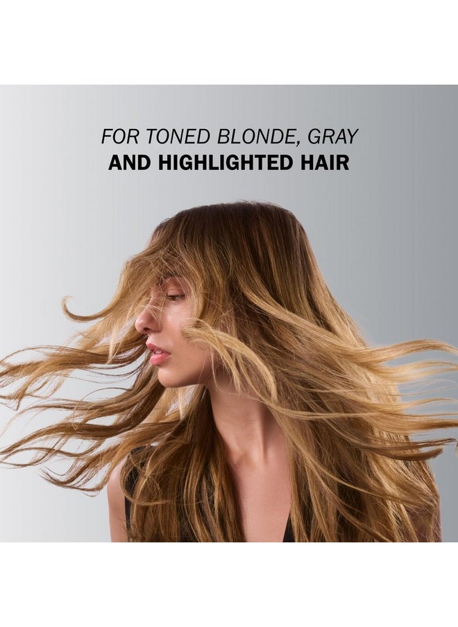 تروس شامبو TRUSS Blond - شامبو لحماية اللون وتقويته مع التحكم في التجعد - شامبو أشقر بنفسجي اللون يتحكم في درجات اللون النحاسي والأصفر والبرتقالي في الشعر المبيض والمميز والرمادي (300 مل)  - Image 3