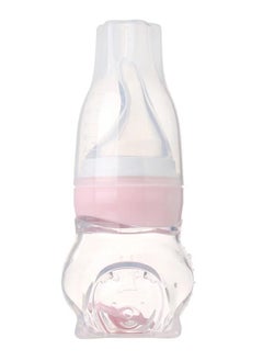 Little Angel 3 In 1 Baby Anti Choking Silicone Medicine Feeder - Pink  - Image 1