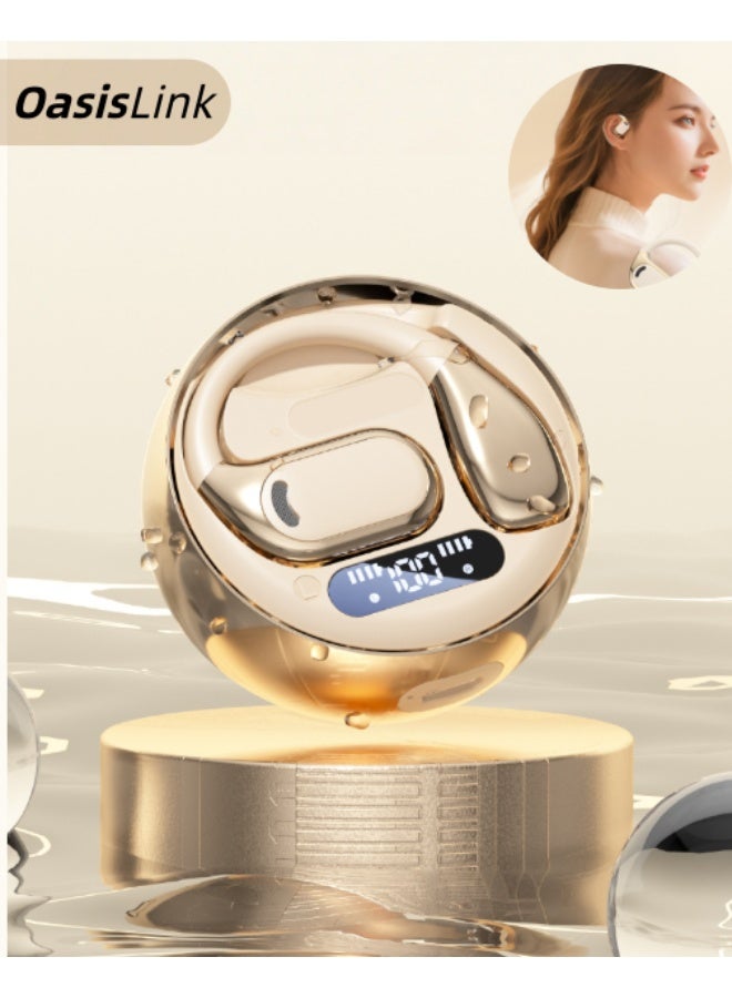 oasislink Oasislink Skin Tone Bluetooth Headphones - Hifi Sound Quality 72-hour Battery Life Led Dig ZE39AF2F0365F9BBAD21DZ