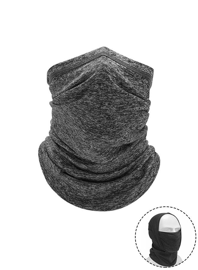 Generic Outdoors Dust Wind Elastic Scarf Mask, Soft Breathable UV Protection Face Mask, Balaclava Neck Scarf Headwear (Grey)  - Image 1
