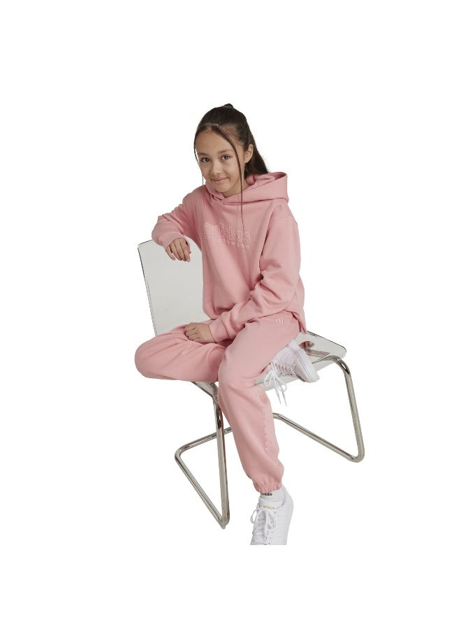Adidas adidas J Szn Gfx Pant Pink Training Pants 7-8Y  - Image 5