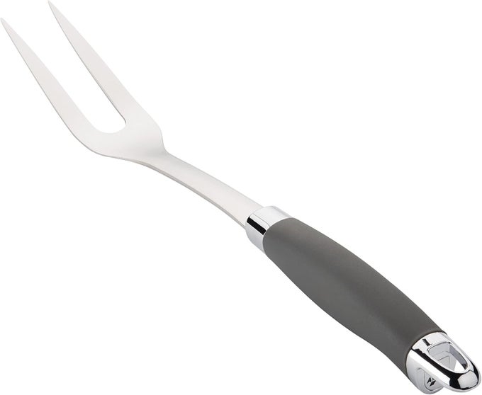 SUREGRIP STAINLESS STEEL MEAT FORKKITCHEN TOOL 1325 INCH GRAY46288