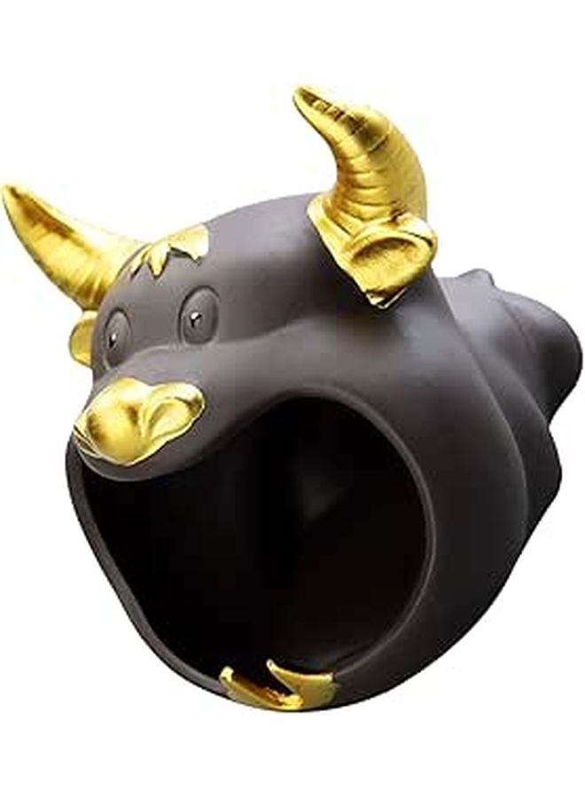Creative Cartoon Ceramic Ashtray Desktop Decoration Windproof For Home And Car - Image 1