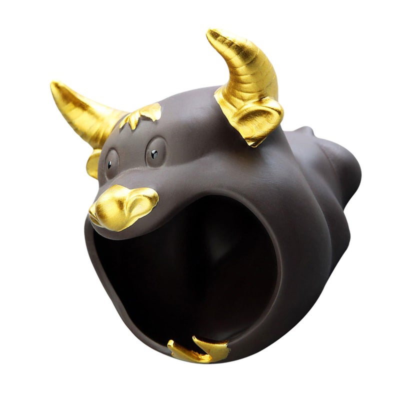 Creative Cartoon Ceramic Ashtray Desktop Decoration Windproof For Home And Car - Image 2