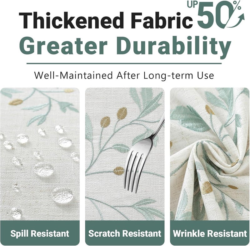 Laolitou Waterproof Cotton Linen Tablecloth - Image 4