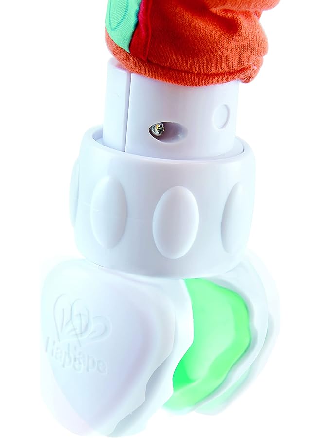 هيب مجموعة ألعاب سرير الأطفال من Happy Garden Friends Play Arch المعلقة وعربة الأطفال ومقعد السيارة مناسبة للأطفال من عمر 0 إلى 5 أشهر - Image 4