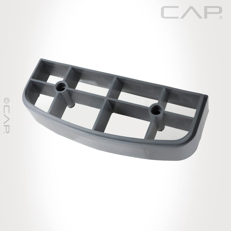 Tone Fitness زوج من الرافعات لخطوات الأيروبيك، رمادي (HHBA-TNRISER) - Image 2