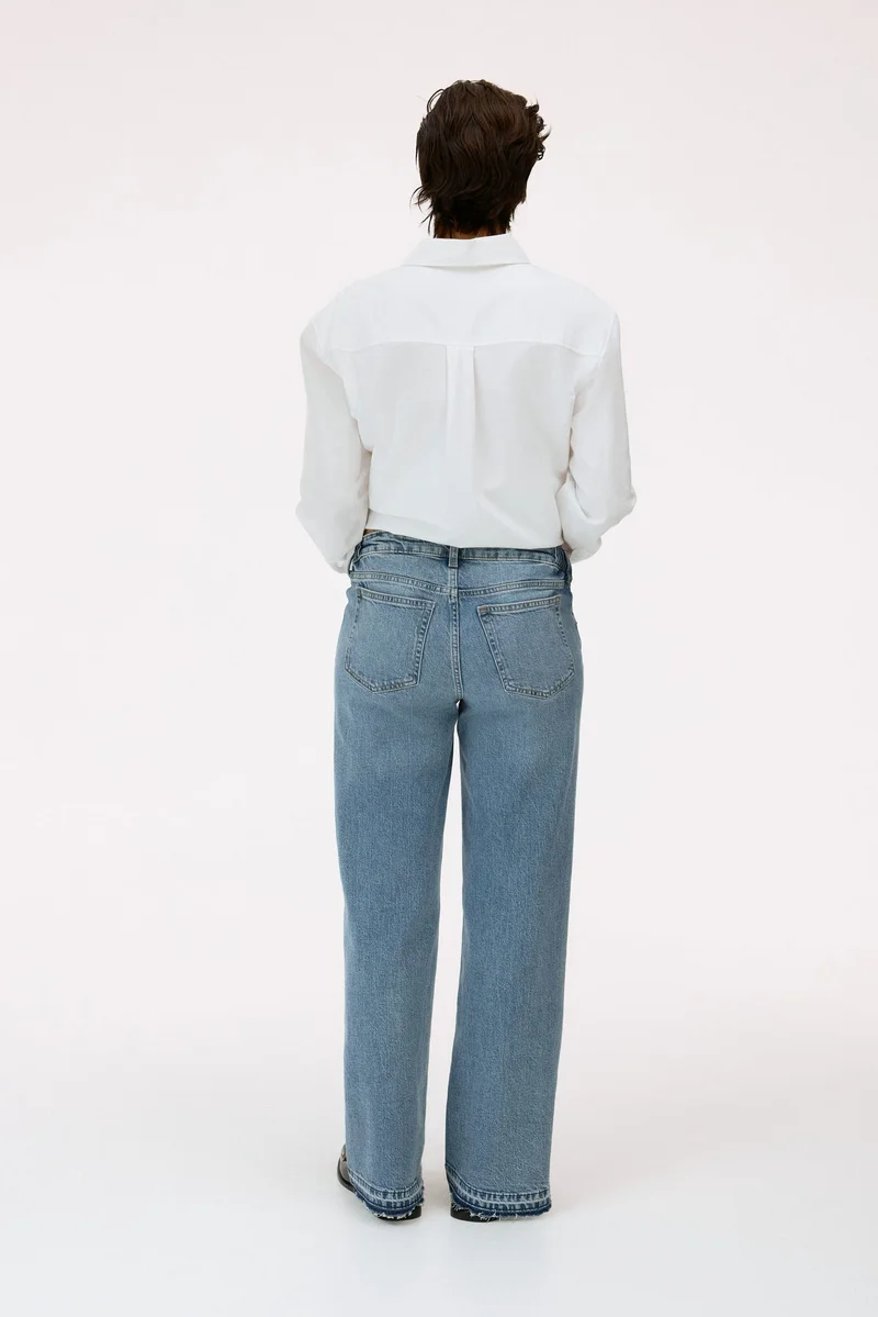 H&M  MAMA Before & After wide jeans for Women | Best Price UAE