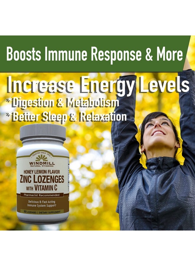 WINDMILL ZINC LOZ W/VIT C 100MG H/L WML 50 by Windmill,9 Ounce (Pack of 1) - Image 4