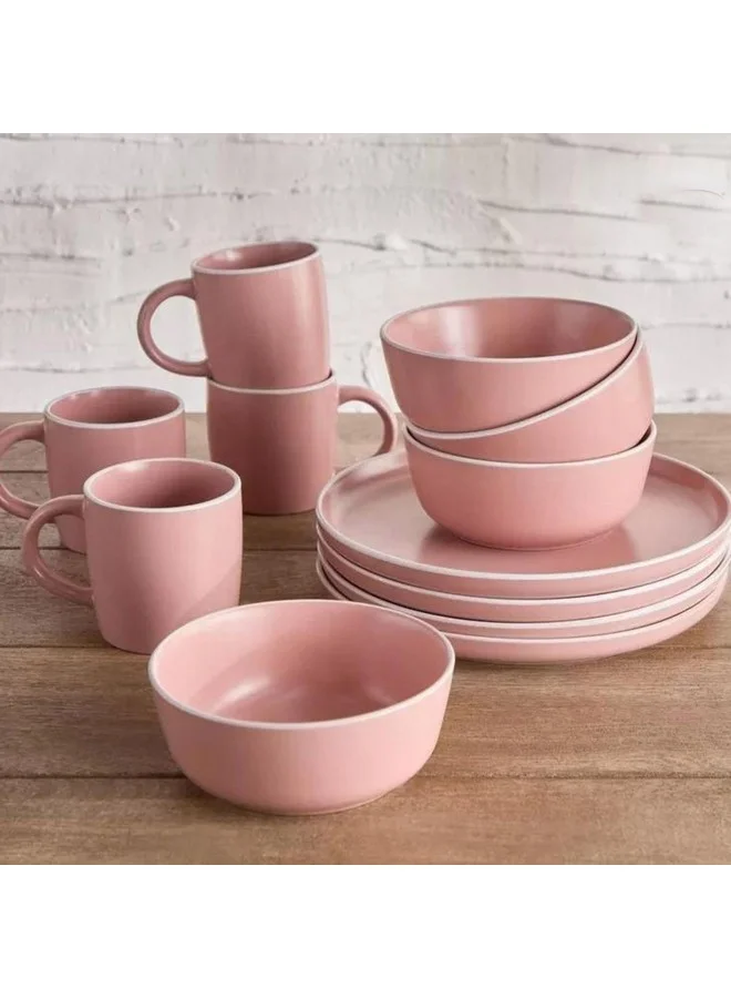 Home Box Eleganza 12-Piece Dinner Set 27.3 x 3.5 x 27.3 cm