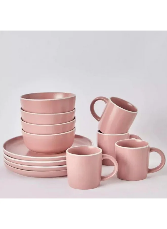 Home Box Eleganza 12-Piece Dinner Set 27.3 x 3.5 x 27.3 cm