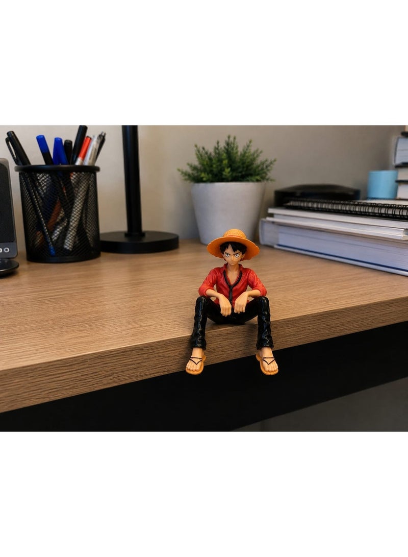 Collectible 10cm tall seated figurine toy, for decoration and car and office decoration (1-piece pack, multi-colored) - Image 4
