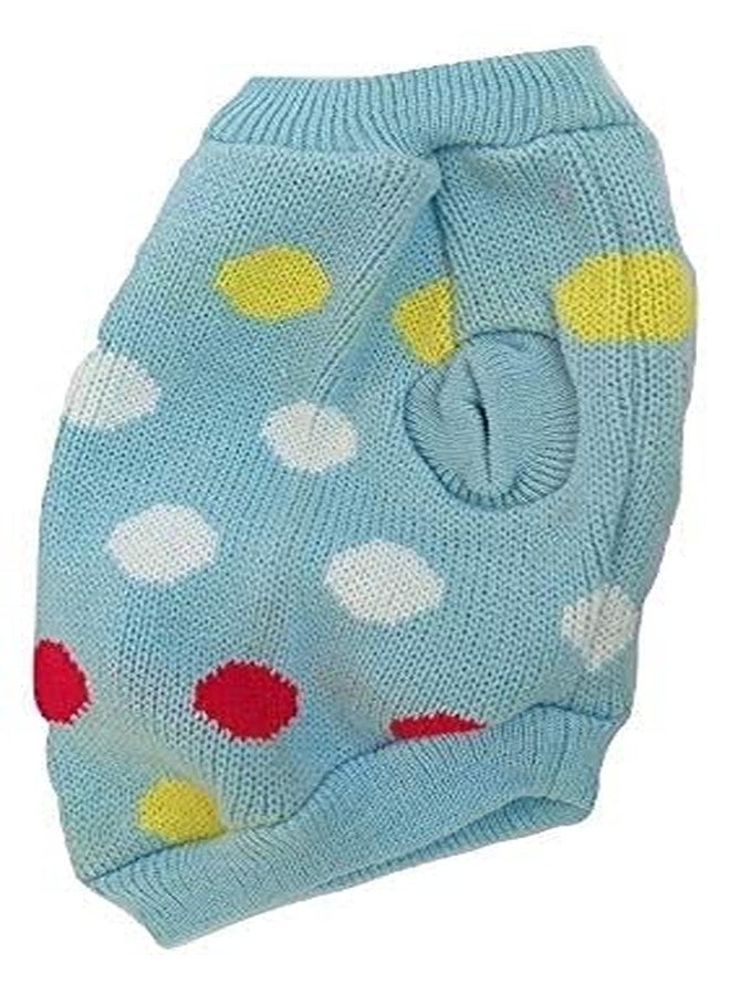 Gojira Pet Dog Cat Woolen Sweater Winter Clothes Sky Blue XL - Image 3