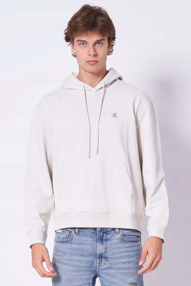 Cotton Terry Monogram Hoodie