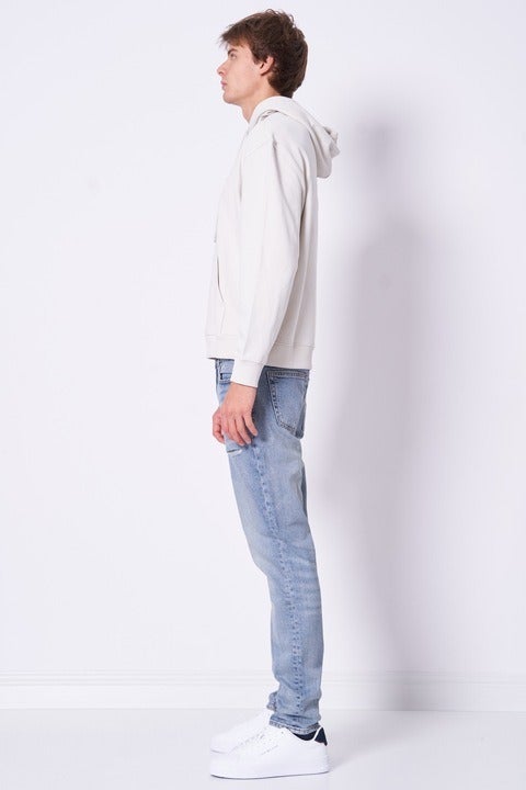 كالفن كلاين جينز هودي بشعار - Image 3